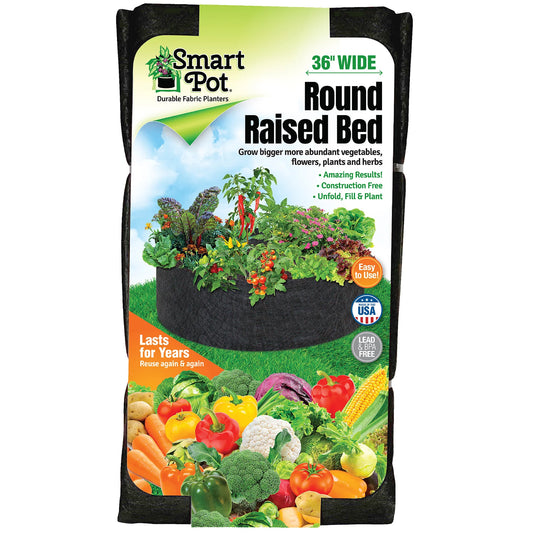 Smart Pot 36' Circular Raised Gardening Bed
